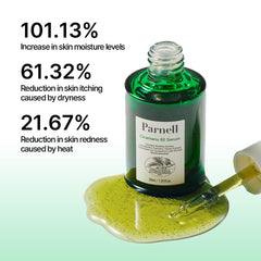 Parnell Cicamanu 92 Serum gel texture ready to melt into skin