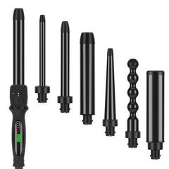 PARWIN PRO BEAUTY 7 in 1 curling wand with 13mm barrel for precision curls