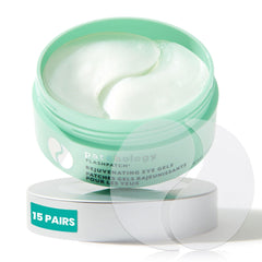 Patchology rejuvenating under-eye patches in a pack for refreshed, bright eyes.