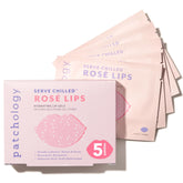Patchology serve-chilled-rose-gel-lip-mask-jar delivers deep hydration for dry lips.