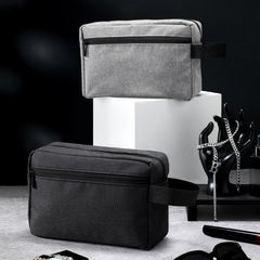 Paterr 16-pcs travel toiletry bag, ample capacity for essentials.