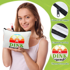 Paterr dink ball makeup bag style 4 colorful pattern adds playful flair to luggage.