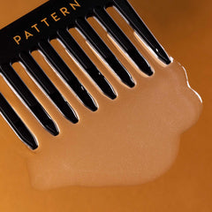 PATTERN Beauty Detangling Nectar on wet or dry hair for versatile use.