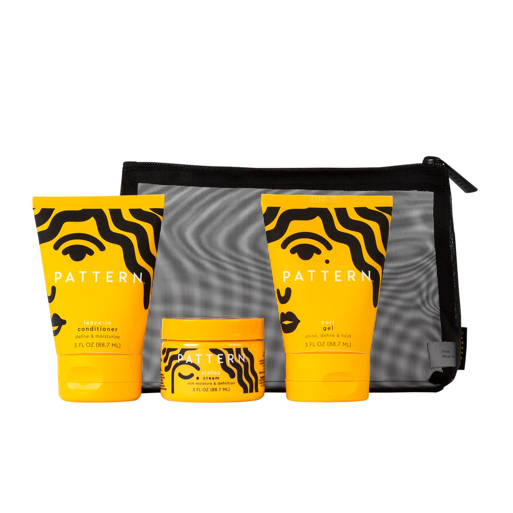 PATTERN Curl Cocktail Kit leave-in conditioner for detangling and hydration