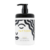 PATTERN Hydration Shampoo bottle front shows curl-friendly cleansing and hydration.