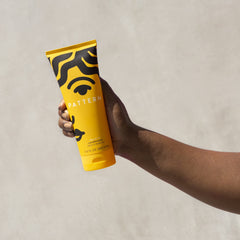 PATTERN Leave-In Conditioner biotin aloe honey blend promotes conditioning and shine.