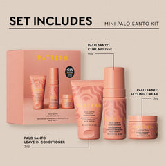 PATTERN Palo Santo Curl Mousse mini tube for defined curls while traveling