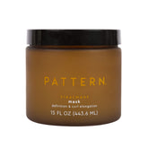 PATTERN Treatment Mask bottle pour promotes slip and curl elongation.