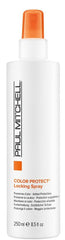 Paul Mitchell Color Protect Locking Spray bottle front shows vibrant, color-safe shine