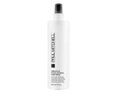 Paul Mitchell Freeze and Shine hairspray bottle shows strong hold for coarse hair.