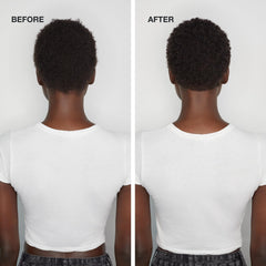 Paul Mitchell Full Circle Leave-In Cream frizz-control closeup shows smoothing action
