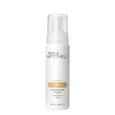 Paul Mitchell Hydrating Foam bottle closeup for moisture-rich styling.
