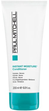 Paul Mitchell Instant Moisture Conditioner bottle ready to hydrate dry hair with shine