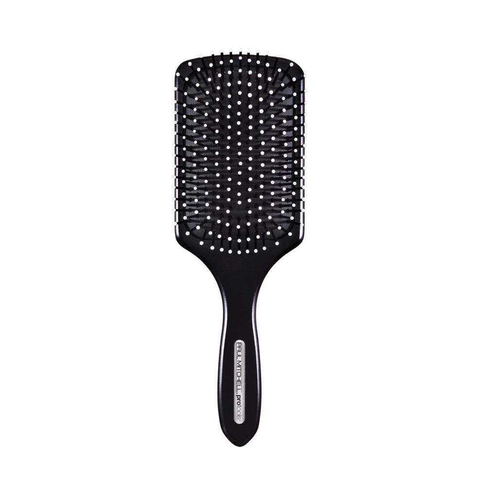 Paul Mitchell Pro Tools 427 Paddle Brush with wide paddle for smoother blowouts and lift.