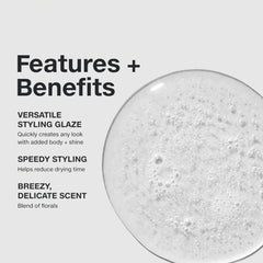 Paul Mitchell Super Sculpt Styling Glaze adds shine with lasting memory on all hair types.