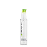 Paul Mitchell Super Skinny Serum bottle pour demonstrates easy application for quick styling.