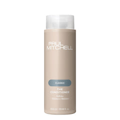 Paul Mitchell The Conditioner leave-in bottle closeup highlighting hydrating benefits