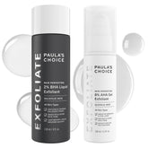 Paula's Choice 8% AHA gel exfoliant bottle for gentle resurfacing and smoother skin.