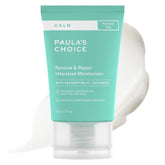 Paula's Choice Calm Intensive moisturizer jar closeup showing soothing hydration for dry skin