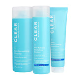Paula's Choice CLEAR kit cleanser-bottle for gentle cleansing and oil control.
