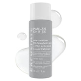 Paula's Choice Liquid Face Exfoliant bottle pump enables easy, controlled daily exfoliation.