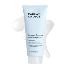 Paula's Choice Omega Complex Balm pours smoothly for gentle makeup removal and hydration.