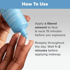 Paula's Choice RESIST Daily Hydrating Fluid texture swirl shows sheer, oil-free finish