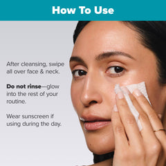 Paula's Choice Skin Perfecting 2% BHA pad closeup demonstrates gentle skin polishing for smoother texture.