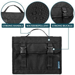 PAVILIA hanging bag hook ready for hotel bathroom organization