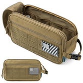 PAVILIA front view shows MOLLE webbing for modular organization.