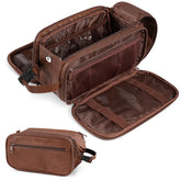 PAVILIA Toiletry Bag large opening for easy access during travel