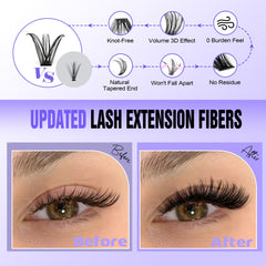 Pawotence lash bond and seal bottle for secure lash setting