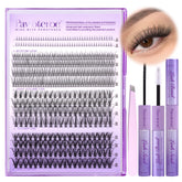 Pawotence lash extension kit box open for easy at-home lash upgrade