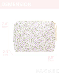 Soft quilted cotton texture offers a comfortable touch for daily use.