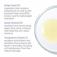 PCA SKIN Daily Cleansing Oil Vitamin E feature supports nourishment and protection.