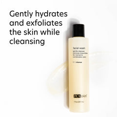 PCA SKIN Gentle Foaming Face Wash application massage to soften skin.