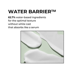 P.CALM broad-spectrum protection highlights UVA/UVB coverage for everyday sun safety.