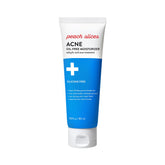 Peach Slices Acne Oil-Free Moisturizer bottle promotes oil-free hydration without clogging pores.