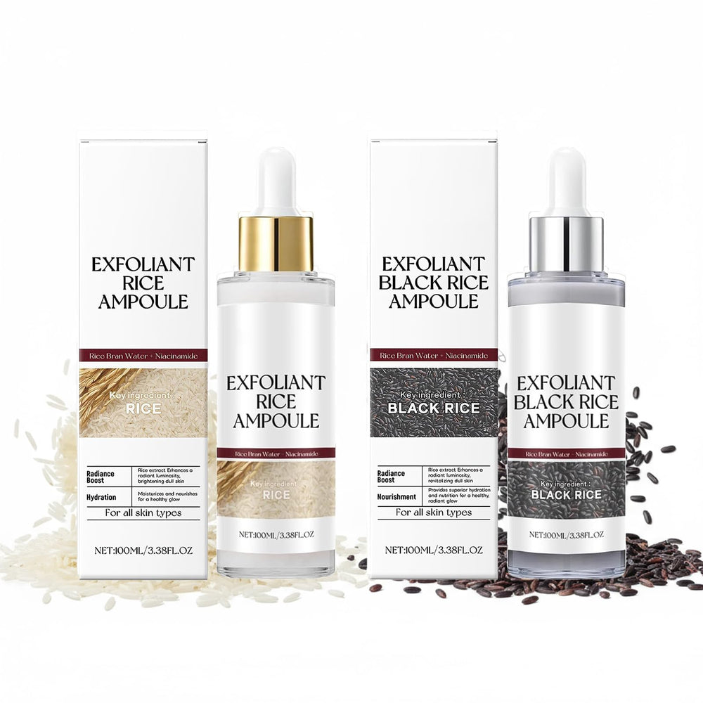 Peel Shot Glow Rice Ampoule Du bottle shows pore-refining exfoliant
