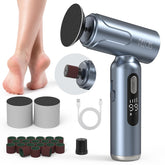 PELCAS electric foot file with LED screen for precise foot care