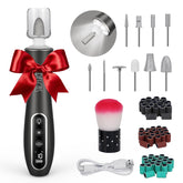PEL CAS electric nail drill compact design for travel manicures.