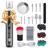 Pelcas electric nail file cordless handle for precise at-home manicures.