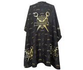 Pelocapa barber cape waterproof layer protects clothes during haircuts and color treatments.