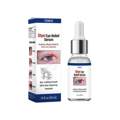 PENNTR Stye Eye Serum packaging shows natural formula for eyelid care
