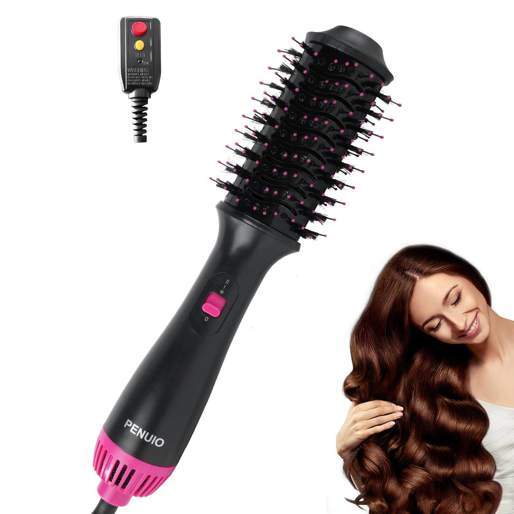 PENUIO hair dryer brush with oval barrel for salon-smooth blowouts quickly