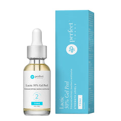 Perfect Image Lactic 50% Gel Peel bottle for at-home exfoliation and brightening