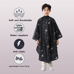 PERFEHAIR space-print design keeps kids engaged during haircut.