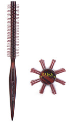 PERFEHAIR small mini round brush with nylon bristles for precise short-hair lift