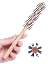 PERFEHAIR small round brush for short hair with a 1-inch barrel for lift