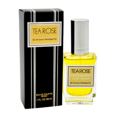Perfumer's Workshop Tea Rose bottle showcases a long-lasting fragrance for casual wear.